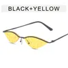 Lunettes de soleil Mosengkw Small Frame Leaves Rimless Women Lxuury Simple Men Eyeglasses