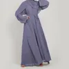 Roupas étnicas ramadã muçulmano quimono abaya dubai festa de verão elegante hijab vestido de miçangas abayas para mulheres vestidos de peru iSlam kaftan manto 230505