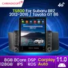 128G Android Car Dvd Radio Player pour Subaru BRZ/Scion FRS/Toyota-GT86 2012-2016 GPS Navigation Carplay Auto Head Unit No 2 Din