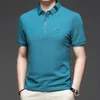 Mann Polos Shirt Designer Herren T -Shirts Sommer kurze Polo -Tops mit Budge Stickerei T -Shirts Sticker Hals TE 10f