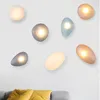Lampa ścienna nowoczesna krystalicznie heksagonalna sypialnia dekoracja Nicho de parede dekoracyjne przedmioty do przełącznika domu