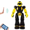 RC Robot RC Robot Smart Action Walk Singing Dance Action Figure Gesture Sensor Toys Gift for Children 230504