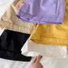 Shorts shorts para meninas para meninas casuais sólidos crianças calças coreanas informales casuales meninas verão fino crianças roupas 411y 230504