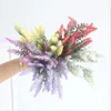 Decorative Flowers Lavender Fake Flower Simulation Bouquet Living Room Decoration Bedroom Dining Table Gift