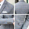 Herenpakken Blazers Boutique Blazer Vestbroeken Italiaanse stijl Elegante en modieuze zakelijke heer een verscheidenheid aan formele 3-delige pakken 230505