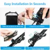 Car New New Detachable Bicycle Motorcycle Holder Motorcycle Prevents 360x Rotation When Installing 4.5-7.0 Inch Smartphones