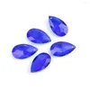 Lustre en cristal bleu foncé, pièces de rechange en verre, éclairage suspendu, décoration, 38mm/50mm/63mm/76mm