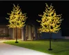 LED Artificial wiśniowe kwiat wiśni światło świąteczne światło 1248pcs żarówki LED 2M/6,5 stóp Wysokość 110/220 VAC Odporna deszczowa użycie na zewnątrz bezpłatna wysyłka
