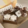 Party Favor Wedding Baby Shower Gift Handmade Scented Mini Soap With Box Packing LX8638