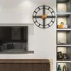 壁の時計サイレントクォーツクロックビッグサイズ北欧3Dメタルハンズファンキーアートユニークなパーソナライズされたリロージア
