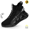 Safety Shoes Men's Boots Safety Shoes Steel Toe Boots Breathable Puncture-Proof Work Safety Boots Male Footwear Construction Sneakers 230505