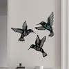 Bakgrundsbilder 3 stycken Bird Wall Art Decoration for Kids Nursery Patio Home Ornaments 230505