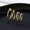 Charmante Frauen Retro-Ohrstecker Luxusmarke vergoldet 18 Karat Gold s925 Silberohrringe Elegante schöne weibliche High-End-Ohrringe Hochzeitsfeier Schmuckgeschenk