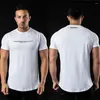 Camisetas para hombre Moda O-cuello Camisetas sólidas Camisa para hombre Smart Casual Primavera Verano Pantalones cortos Camisetas de manga para hombre Tops sueltos de gran tamaño Streetwear N