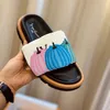 Designer Slipper Luxe Slides Merk Sandalen Vrouw Slide Mannen Slippers Flat Bottom Flip Flop Design Sneakers Leren Sandaal door 1978 W283 04