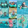Sandspiel Wasserspaß Mambobaby Baby Taille schwimmend liegend Schwimmring Pool Spielzeug Schwimmtrainer solide nicht aufblasbar born Baby Swim 230504