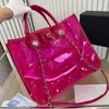 Dames één schoudertas Designer tas luxe handtas transparante PVC grote capaciteit tas tas klassieke ringer boodschappentas senior ketting tas nieuwe alfabet crossbody tas