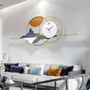 Zegary ścienne minimalistyczne duży zegar nowoczesny design nordycki projektant cichy stylowy kreatywny unikalny horloge murale dekoracja