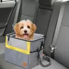 Dog Car Seat Covers Bicycle Pet Basket Carrier For Bike Riding Adjustable Waterproof Cat Backpack Bag Outdoor