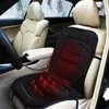 Car Seat Covers Q39F Winter SUVs Heated 12V Heating Auto Cushion With Backrest Fast Pad For Accessories