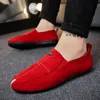 Dress Shoes Men s Flat Casual Leather Loafers A Pedal Lazy for Men Plus Size Mocassin Homme Fashion 230504