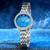 Armbandsur Mark Fairwhale Gypsophila/Moon Phase Watch Women Fashion Trend Girls Quartz Ins nisch Temperament