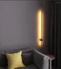 Vägglampa modernt led svart minimalistiska sconce sovrum belysning sconces wa005