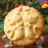 Baking Moulds Wooden Cookie Mold 3D Christmas Cutters Biscuit Cutter Moldes Press Bakery Gadget Tool Flower Cut