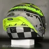 Kaski motocyklowe Helme pełna twarz T x14 Isle of Man X-SPRIT 3 Zielone motocross wyścigowe motobike Helmet Casco de Motocicleta