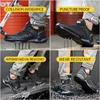 Veiligheidsschoenen Winter sneakers Men Veiligheidsschoenen stalen teen cap werk laarzen anti-piercing werkschoenen heren laarzen werken wandelen camping maat 37-50 230505