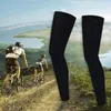 Diz pedler 1PAIR Uzun Sleeve Elastik Sıkıştırma Brace Nefes Alabilir UNISEX Polyester Bacak Kolları Yürüyüş/Dışarı