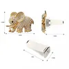 Novo Diamond Elephant Air Scownener Aroma Auto Vent de ventilação Fragrância Fragrância Colônia Aromaterapia Decoração de perfume Bling Car Acessórios