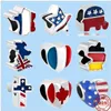 925 sterling silver charms for jewelry making for pandora beads Jewelry Gift Wholesale New France Australia Germany Canada States Flag DIY