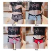 Underpants Hollow Out Briefs Sissy Woman Lace Bowknot Panties Strap Underwear Gay Penis Sheath Couple Boxer Brief Cross Bandage