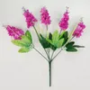 Decorative Flowers 5 Head Simulation Violet Artificial Hyacinth Flower Valentine's Day Gifts Wedding Birthday Party Decorations