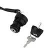 Luxurious Ignition switch with 2 buttons, black setting, for different models, brand new high-quality YFM350