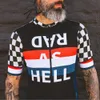 サイクリングジャージーセットは、ペインマンズ服を愛するマウンテンマウンテン自転車サイクルブレッサスポーツシャツ衣料品