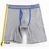 アンダーパンツ5pcs with Hole Underwear Male Boxershorts Long Boxers for Man Undrewear Cottonmen's Panties Mens Underpants Family Boxer Shorts 230504