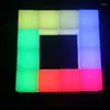 Kampmeubilair LED LUMINOUS KROOP CREATIEVE KLEURE CUBE TAK LAMP BUITENLAAR BAR Decoratief