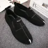 Dress Shoes Men s Flat Casual Leather Loafers A Pedal Lazy for Men Plus Size Mocassin Homme Fashion 230504