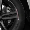 Nieuwe 20 -stcs Bling Rhinestone Car Tyre Rim Sticker Auto Decoratieve sticker Safety WAARSCHUWING STRIPE STRIPE WIEL HUB AUTOCOPACTIES VOOR DRAAG