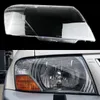 För Mitsubishi Pajero V73 V75 V77 2003 ~ 2011 strålkastare Cover Strålkastare Cover Headlight Shell Transparent Lampshade Mask Lens Caps