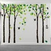 Wallpapers 180X264cm Large Tree Wall Sticker Living Room Bedroom TV Wall Decoration Aesthetic Teenager Self Adhesive Wallpaper Wallstickers 230505