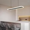 Candeliers Modernos LED Pingente Sala de estar de jantar Luzes de teto de cozinha Design de suspensão Lustre