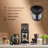 Kaffefilter 2 Pack återanvändbart konfilter för Ninja Dual Brew Maker