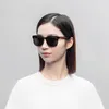 Lunettes de soleil les mêmes lunettes de soleil 2023 résine de haute qualité rétro elliptique rangée mode femmes vendeurs japonais et coréens