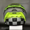 Kaski motocyklowe Helme pełna twarz T x14 Isle of Man X-SPRIT 3 Zielone motocross wyścigowe motobike Helmet Casco de Motocicleta