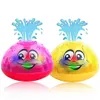 Grappige babybad speelgoed baby elektrische inductie sprinkler bal met lichte muziek kinderen water spelen bal baden speelgoed kinderen geschenken