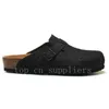 2023 Germany Arizona Designer Sandals Mens Womens Brown Microfiber Birko-Flor Sliders Boston Soft Mules Footbed Clogs Indoor Pantoufle Flip Flop Slippers Shoes