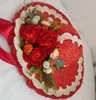 イブニングバッグストローハンドバッグ女性サマービーチバッグレイタンセット手作りの花織りハンドバッグ付きホリデーボルサフェム2023